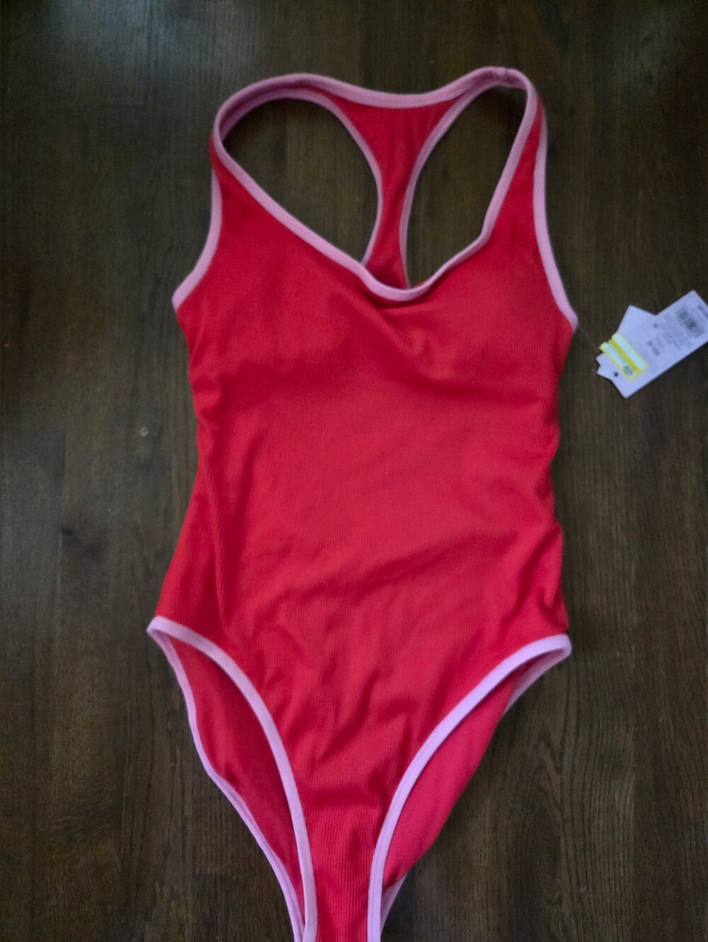 New Wild Fable Womens Small 4/6 Red/Pink Swimsuit